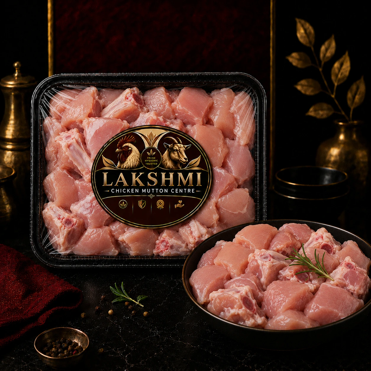 Chicken Skinless Curry Cut