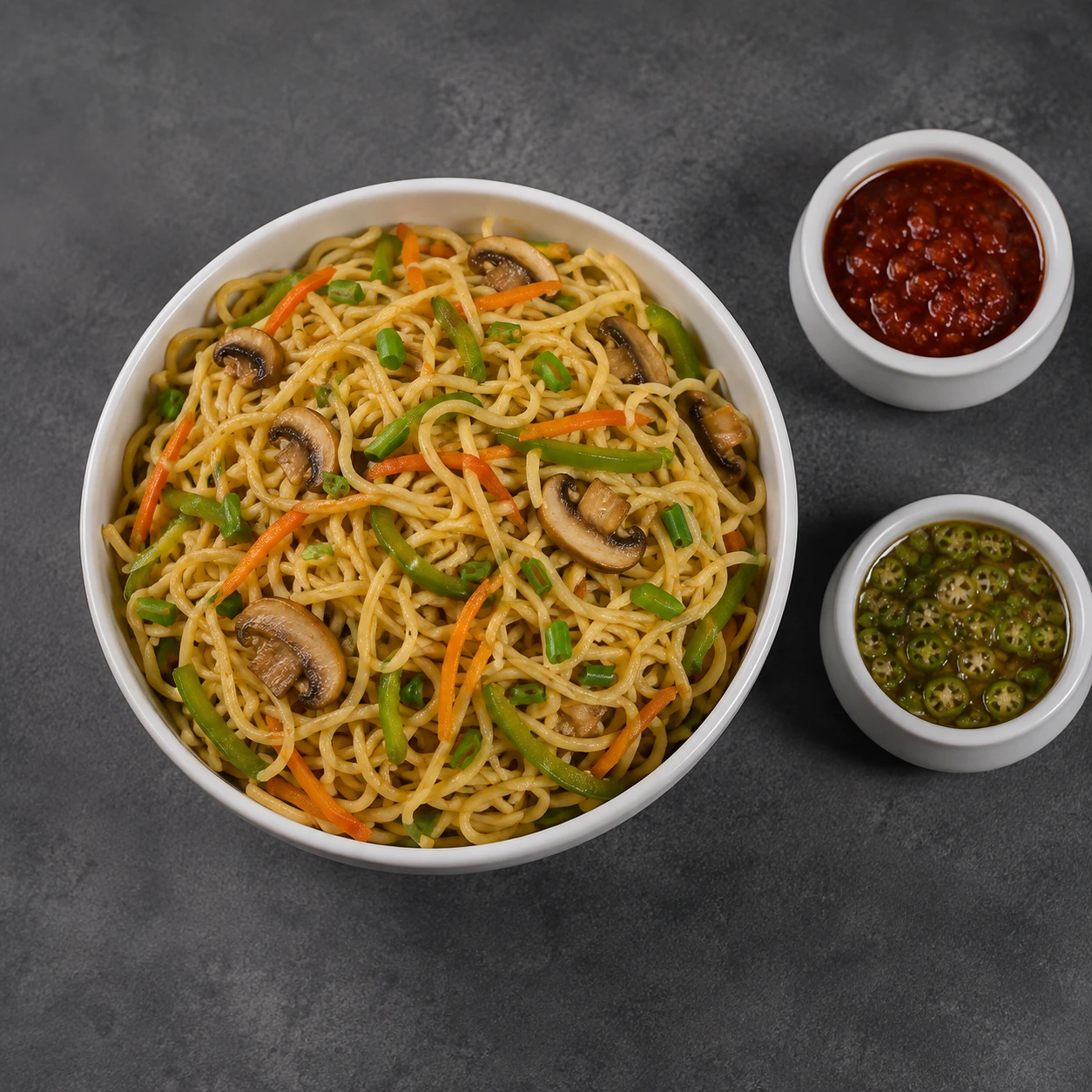 Mushroom Noodles