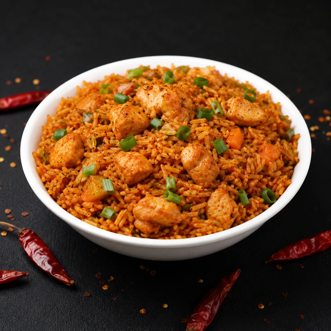 Chicken Schezwan Fried Rice