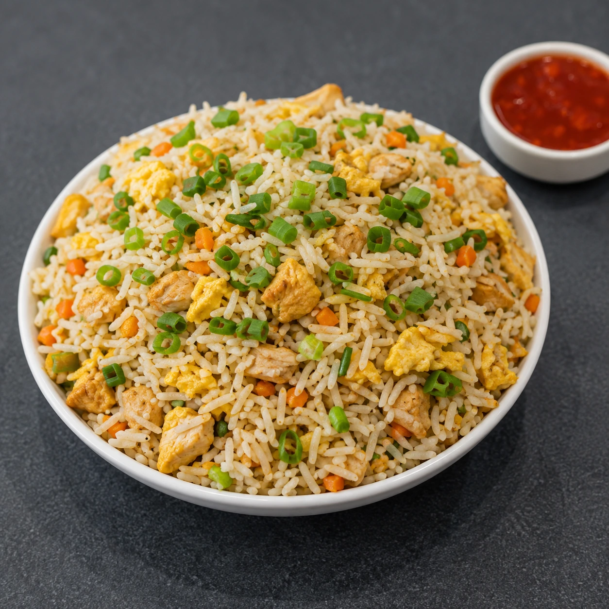 Chicken Garlic Fried Rice