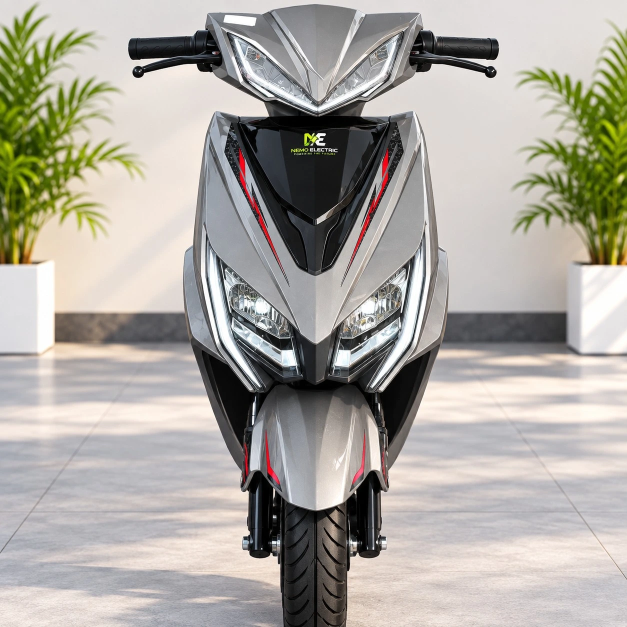 Nemo Electric Grey Sport Scooter