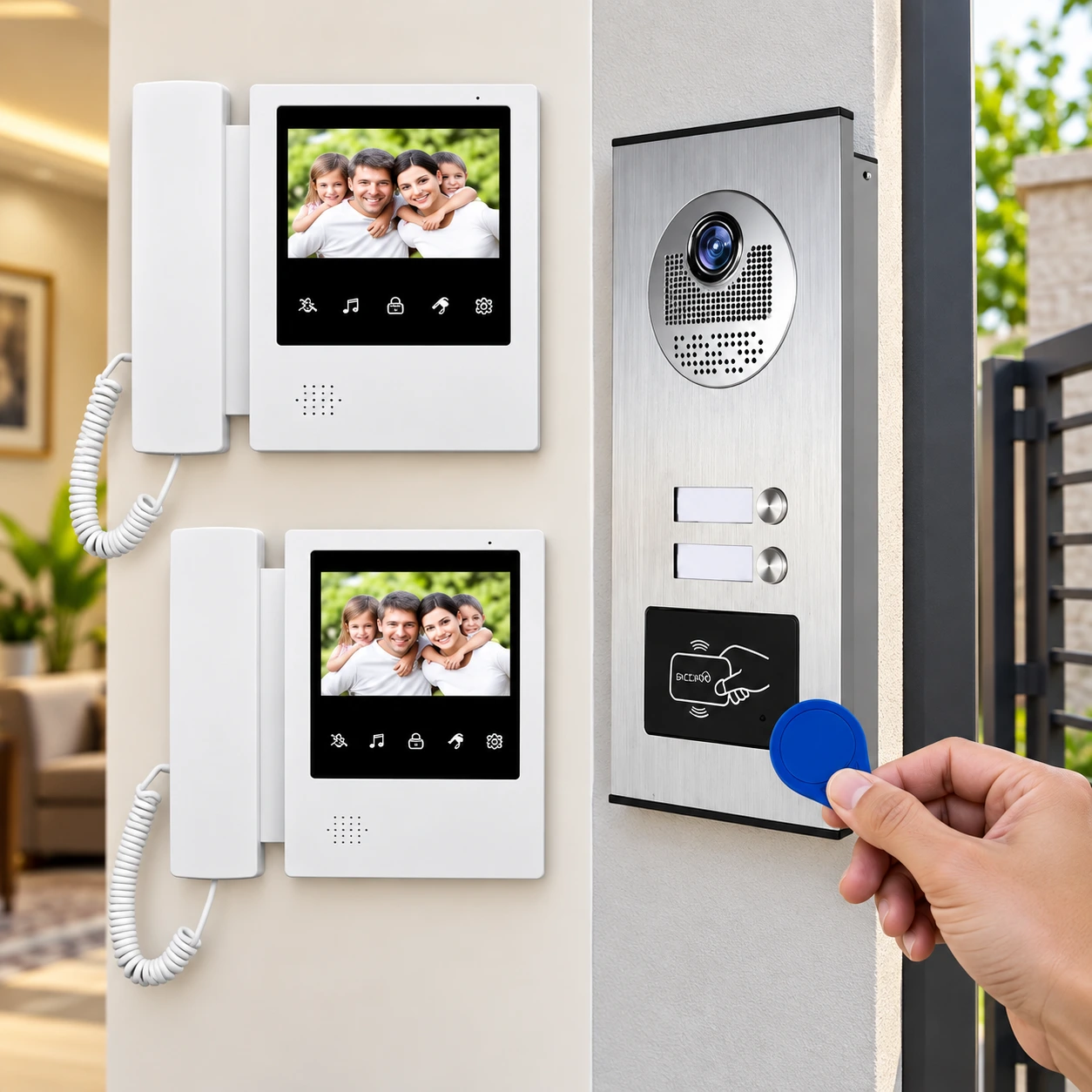 Smart Video Door Phone System