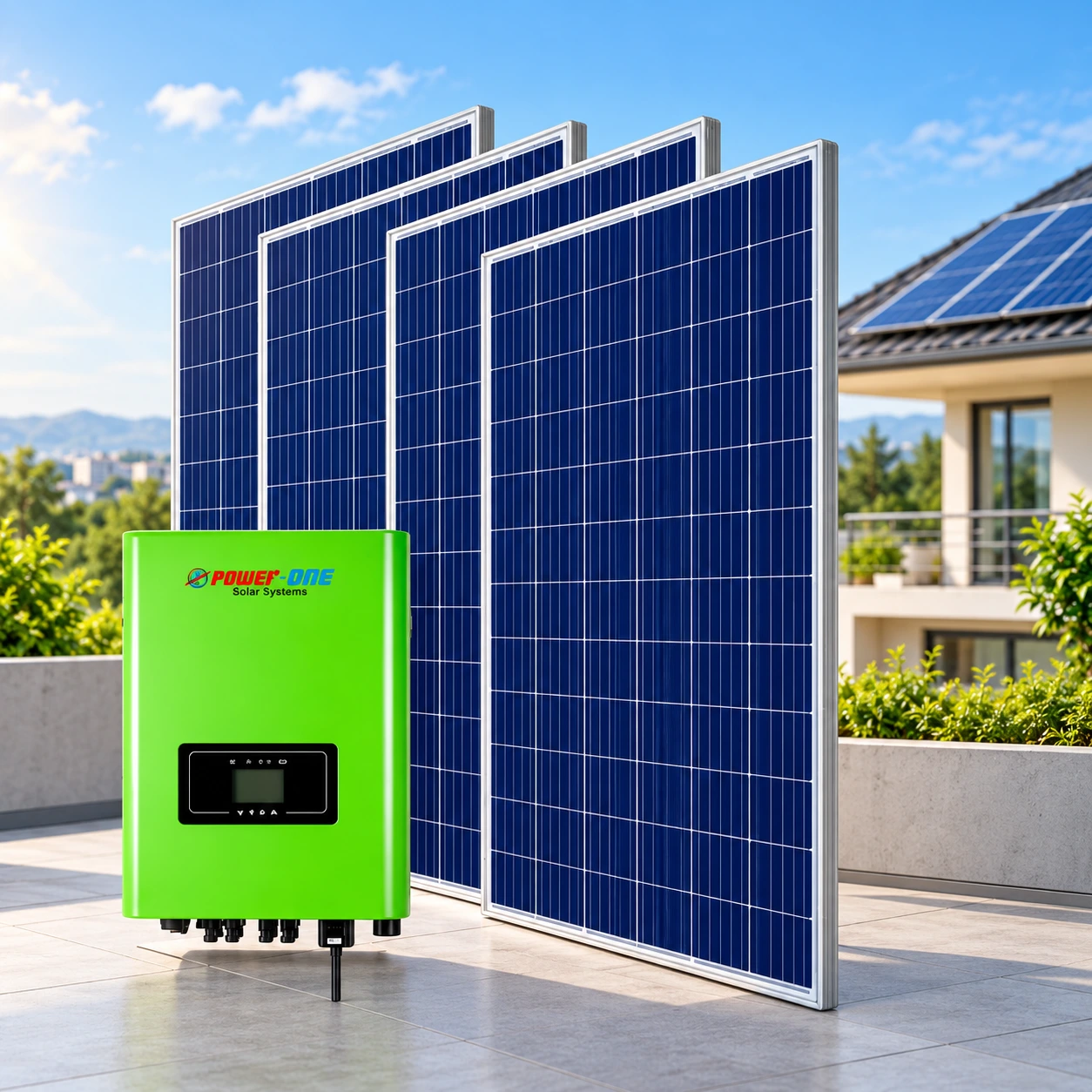 Solar Inverter and Panel System