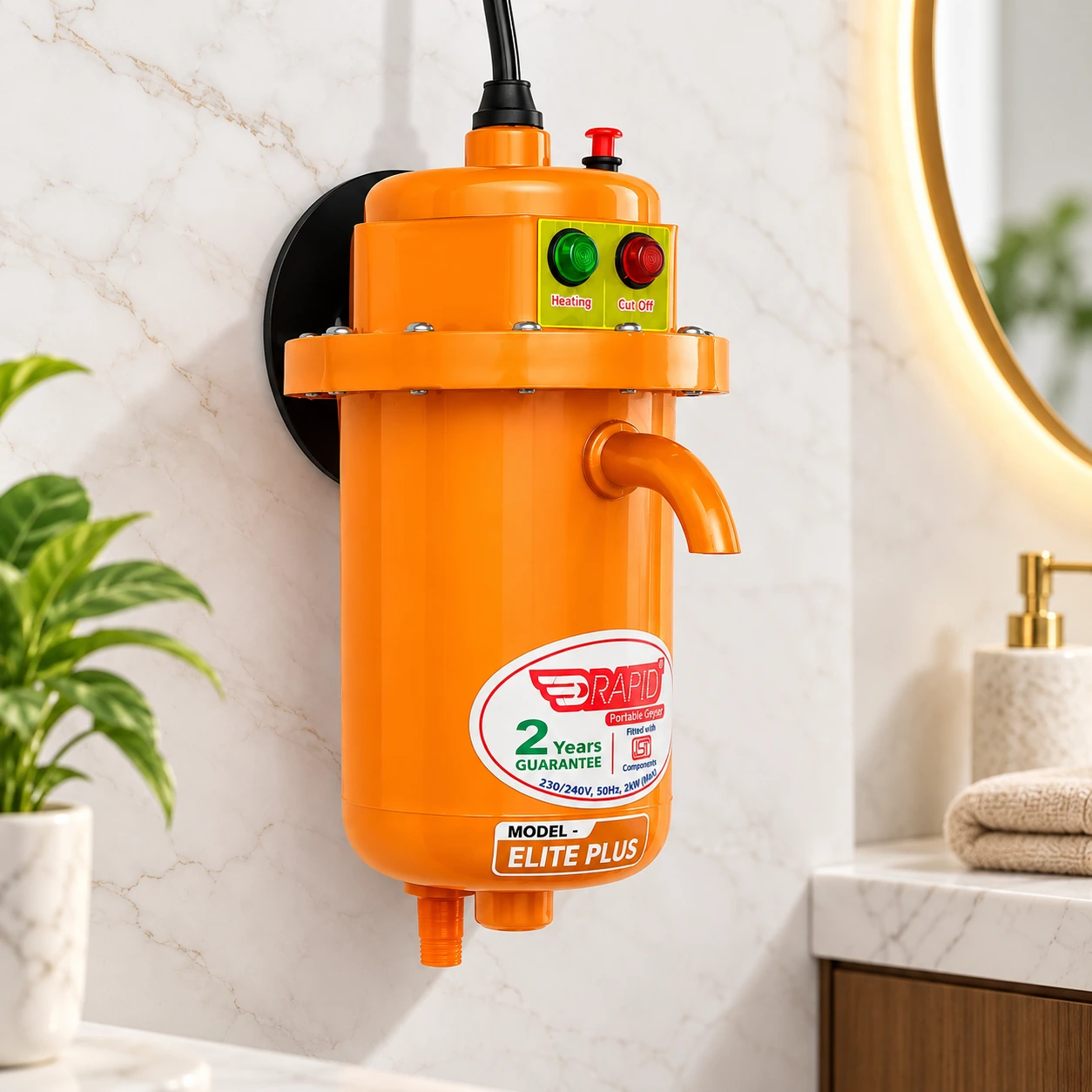 Rapid Elite Plus Portable Geyser