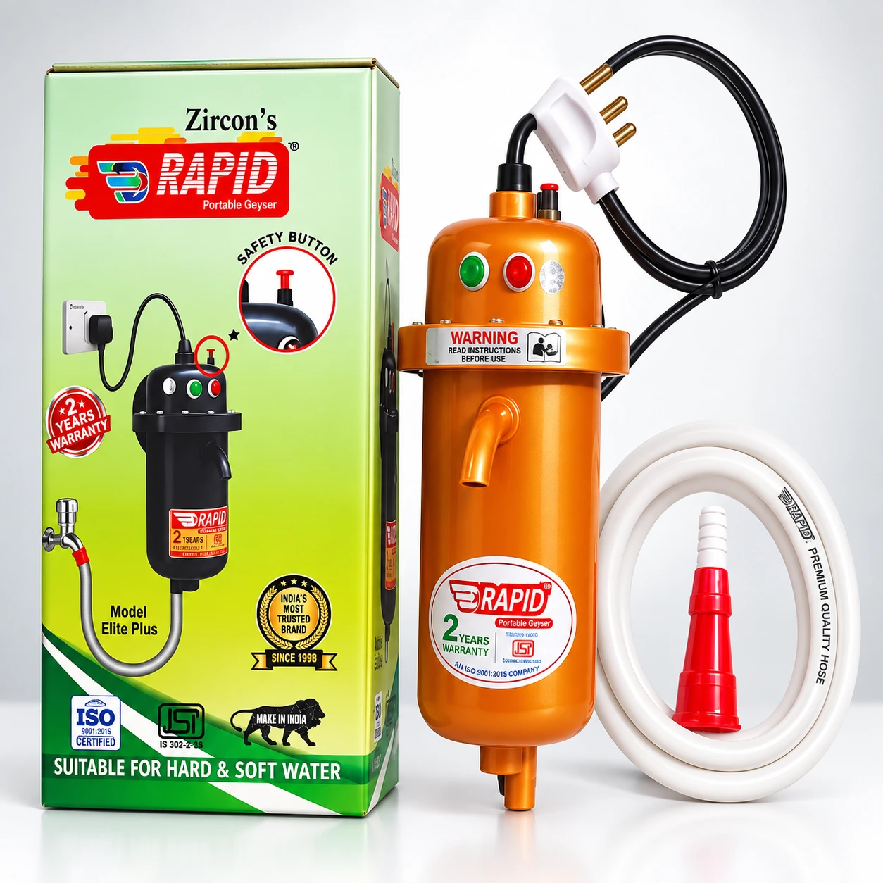 Zircon’s Rapid Elite Plus Portable Geyser