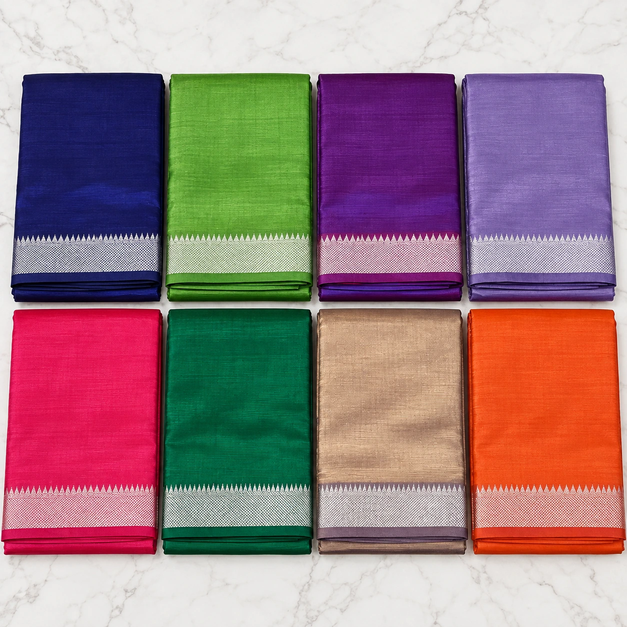 Premium Soft Silk Sarees Multicolor Collection