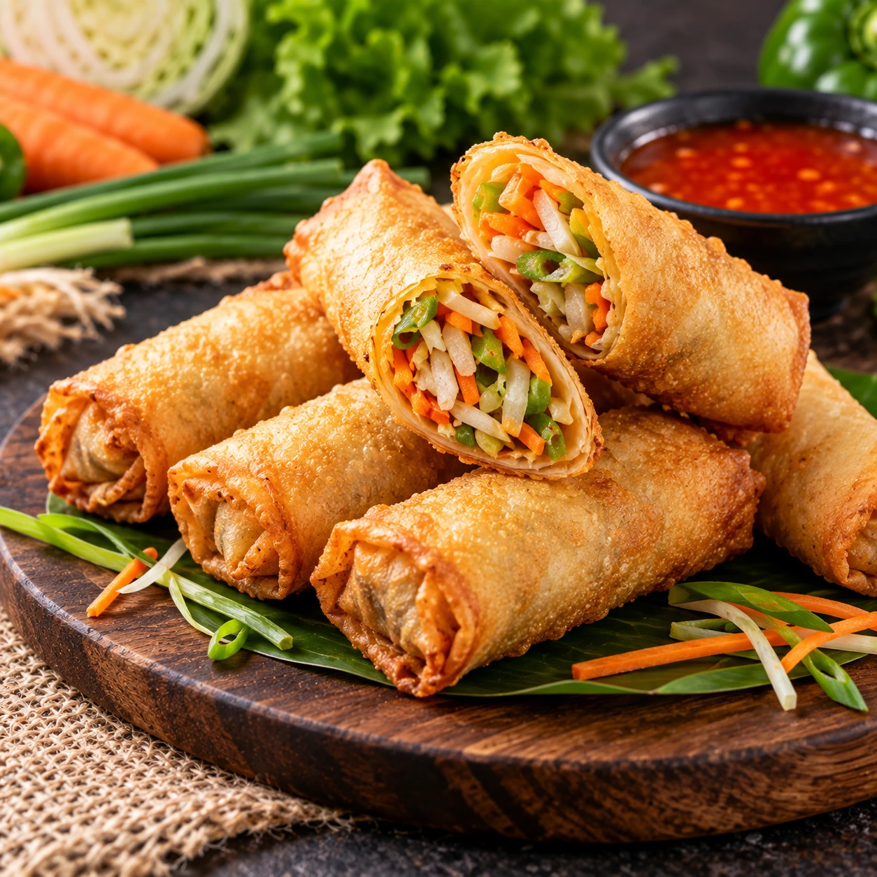 Veg Spring Rolls