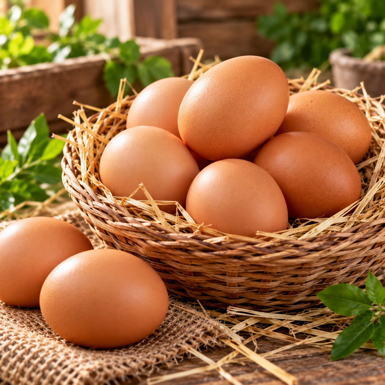Premium Brown Eggs