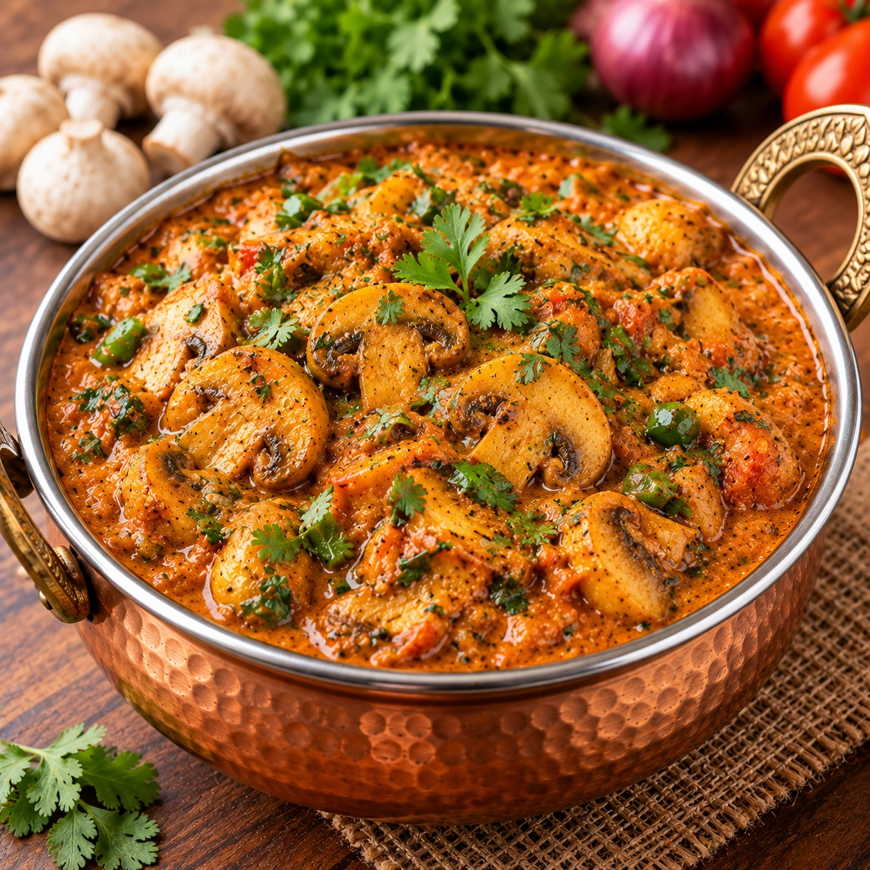 Mushroom Masala