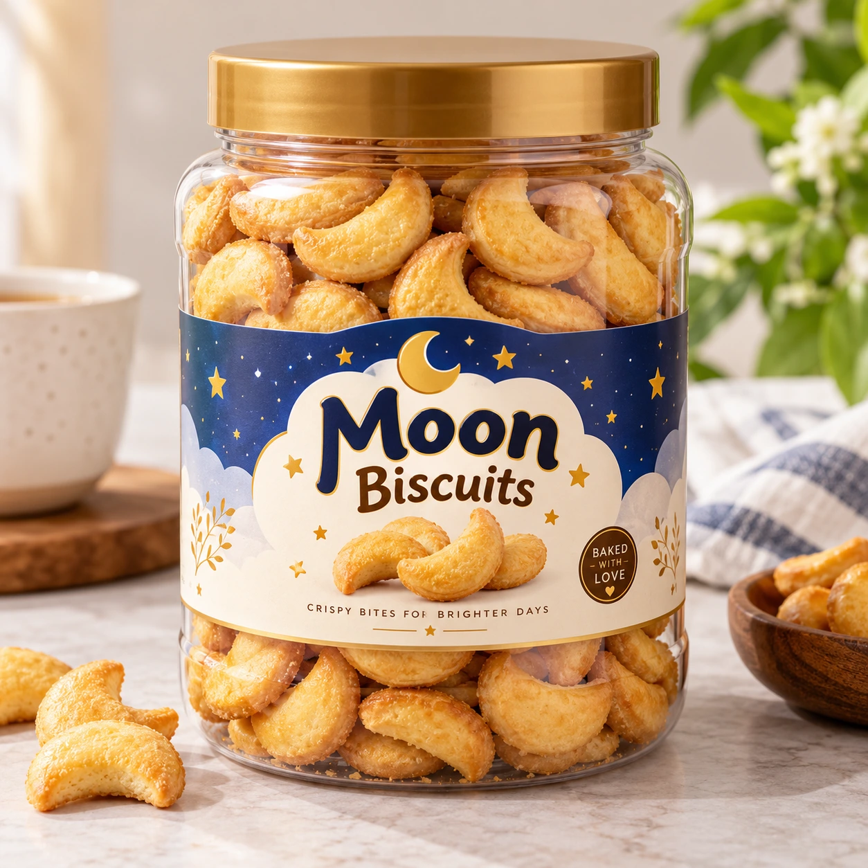 Moon Biscuits jar