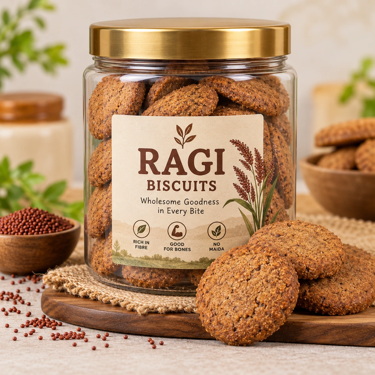 Ragi Biscuits