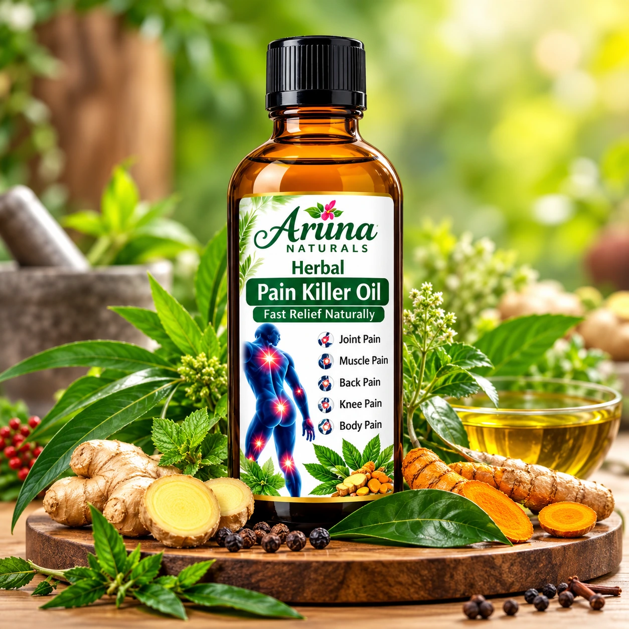 Herbal Pain Killer Oil