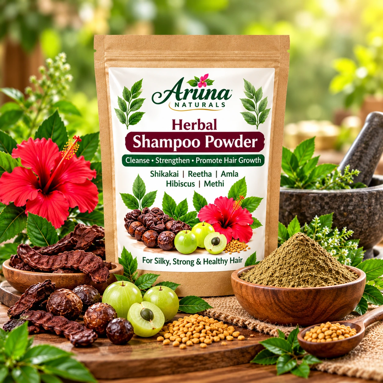 Herbal Shampoo Powder