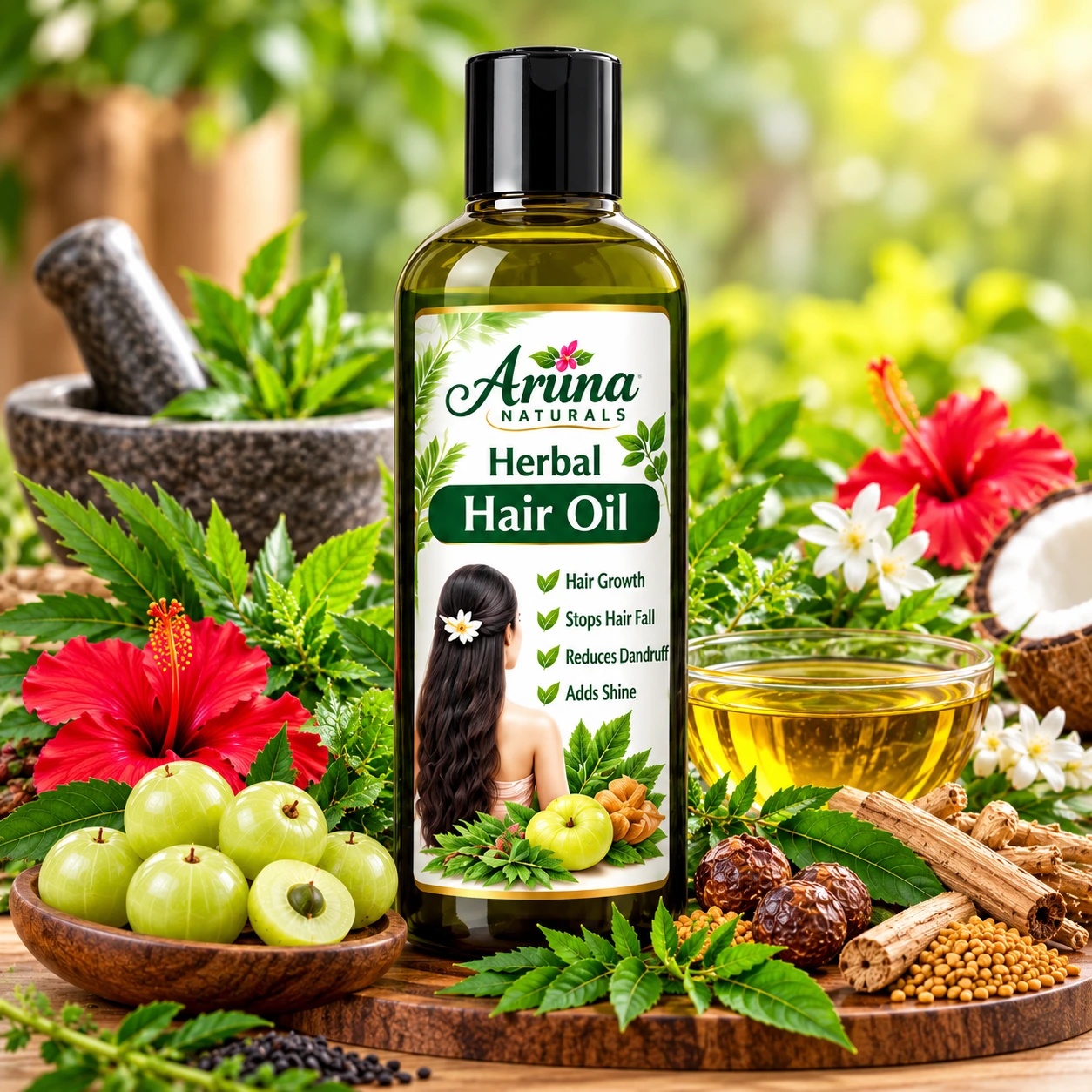 Aruna Naturals Herbal Hair Oil