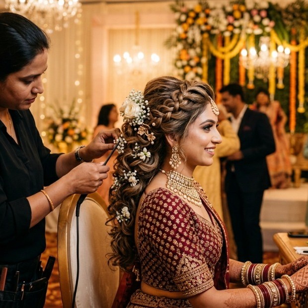 Reception Hair Styling