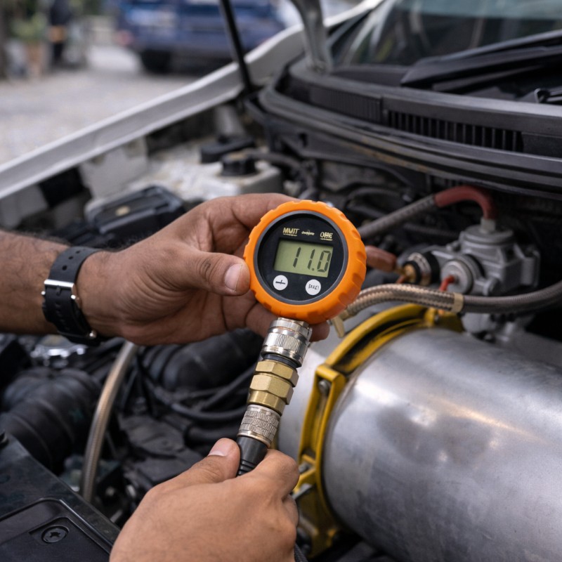 Gas Pressure Check