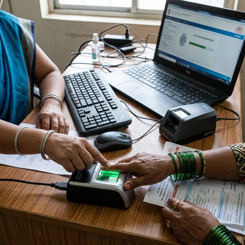 New Aadhaar Enrollment