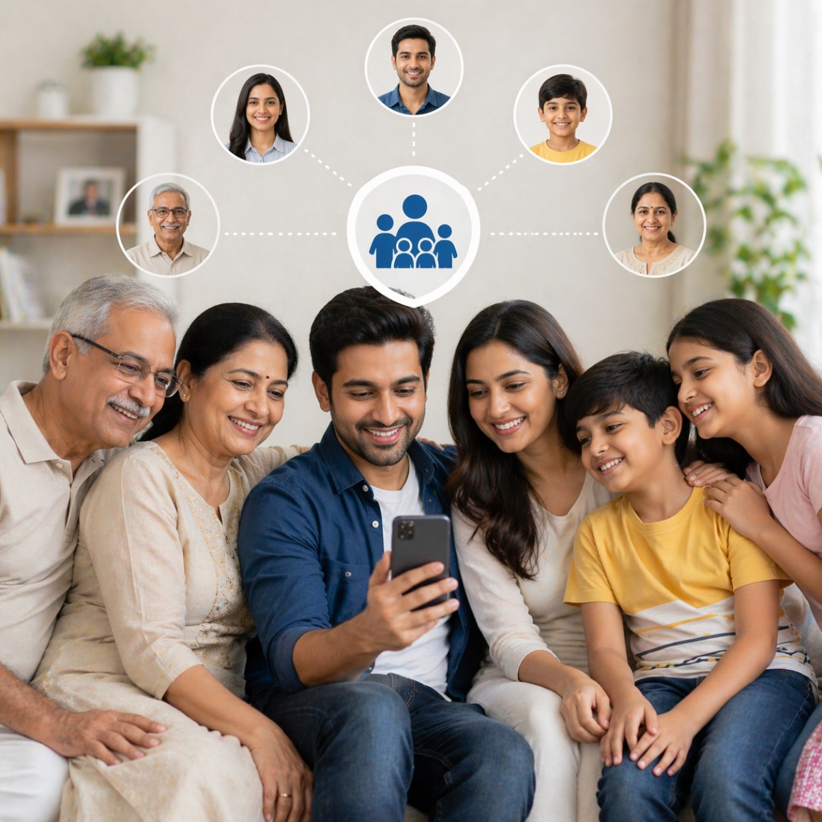 All Family Members in One Login