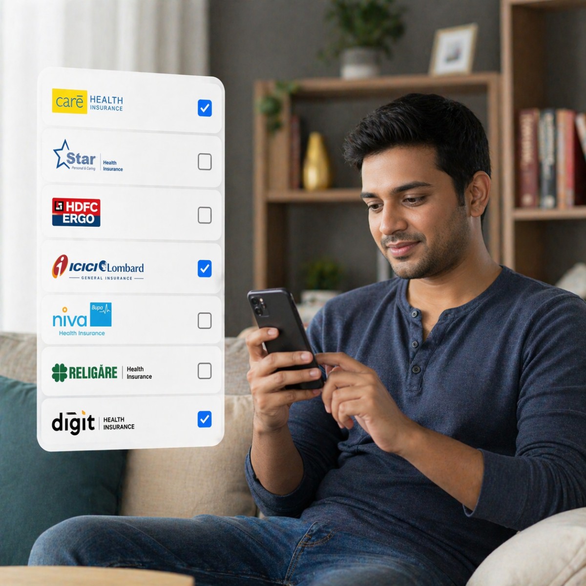 Insurance Provider Filter