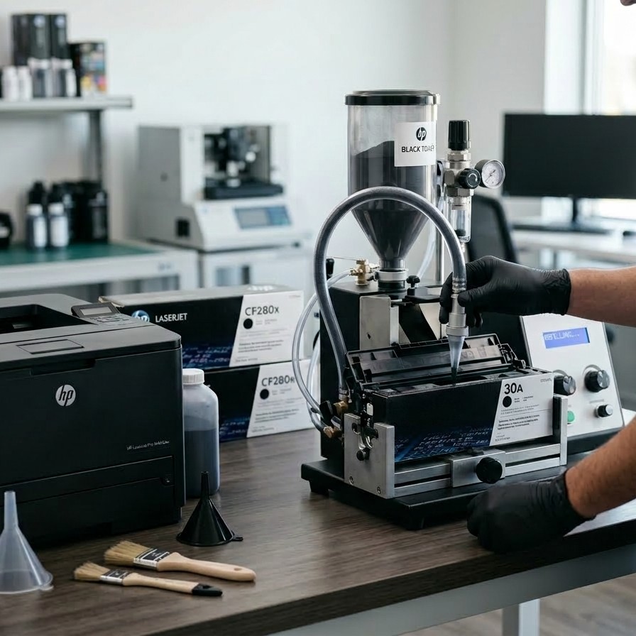 HP LaserJet Toner Refilling
