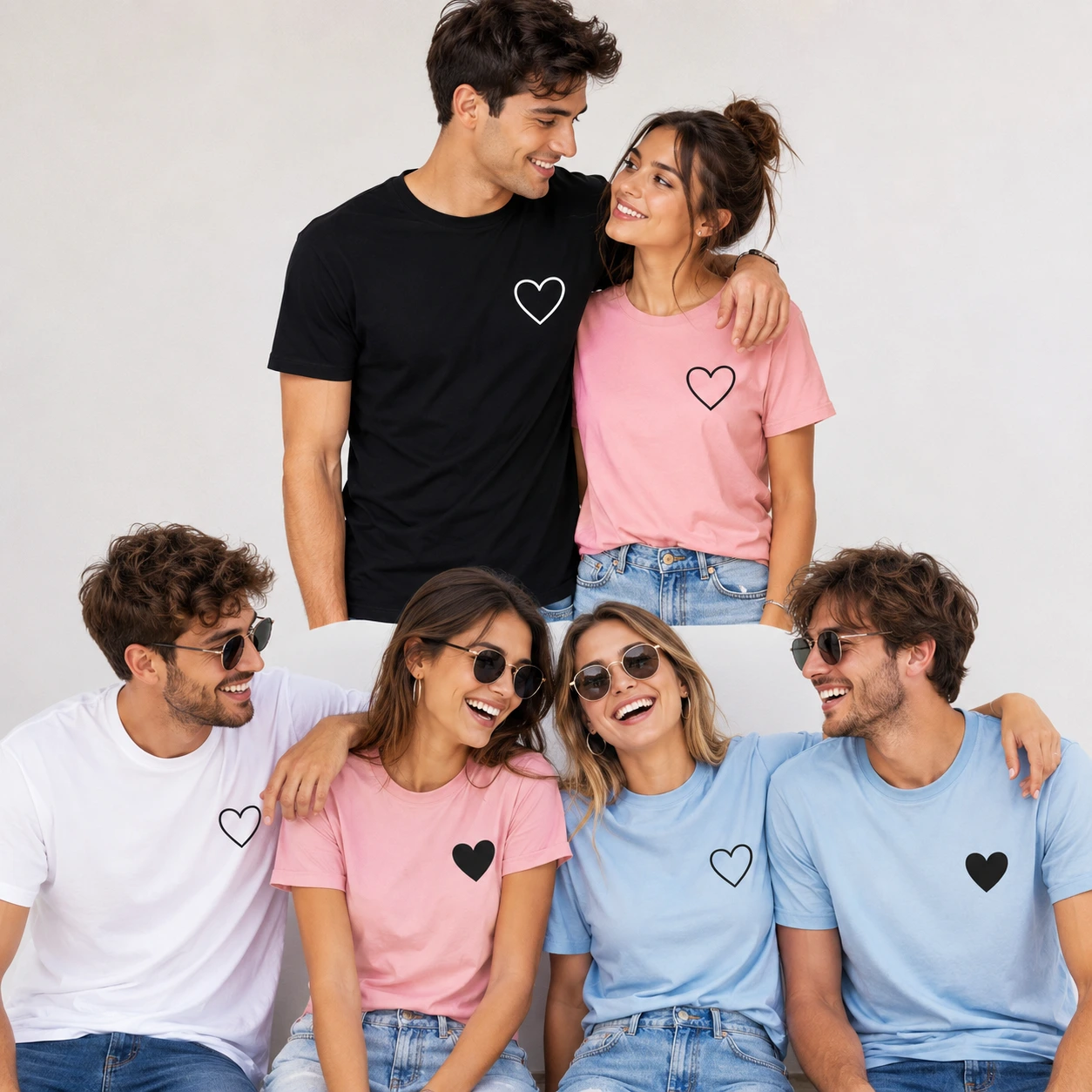 Couple &amp;amp;amp; Group Tees