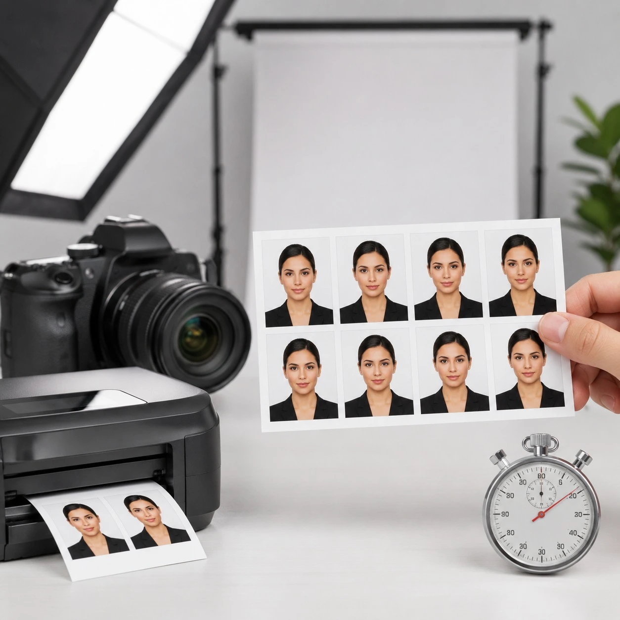 Passport Photos Within 1 Minutes