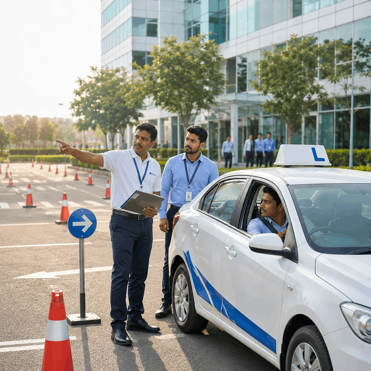 Corporate driving training
