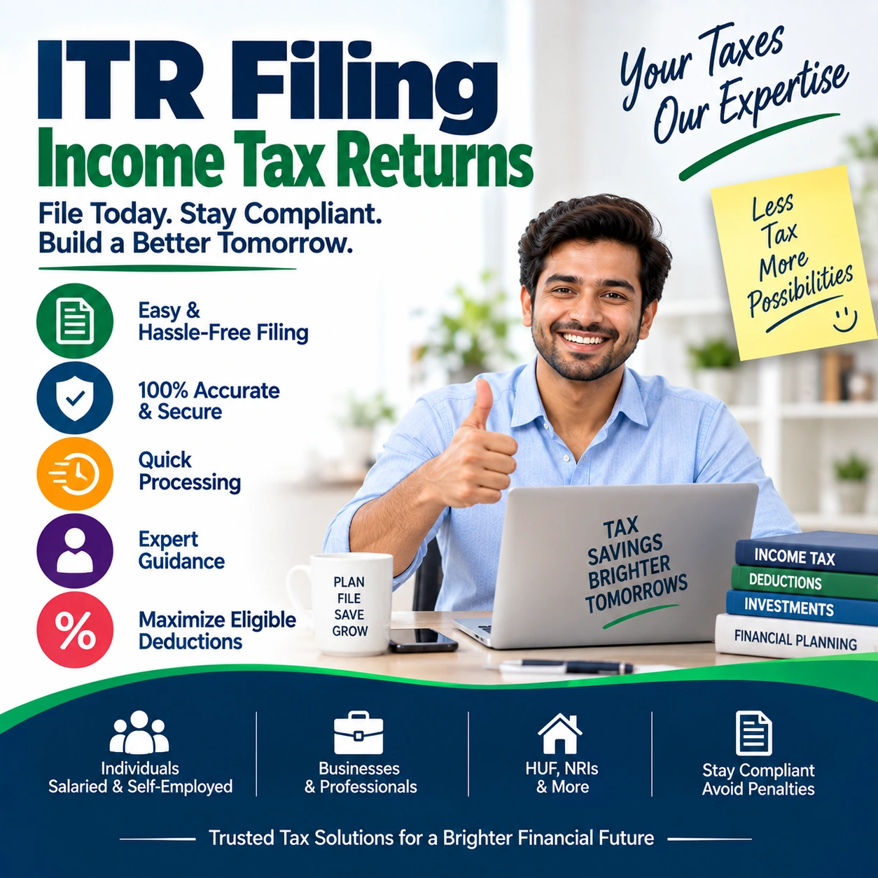 ITR Filing or Income Tax Returns Description:
