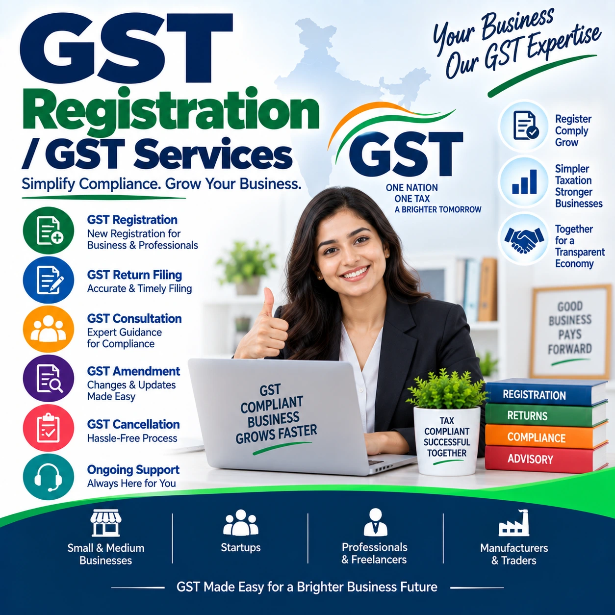 GST Registration or GST Services