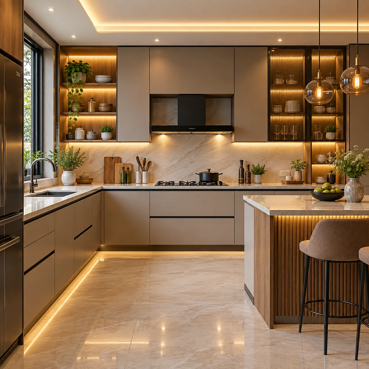 Modular Kitchen and Wardrobes