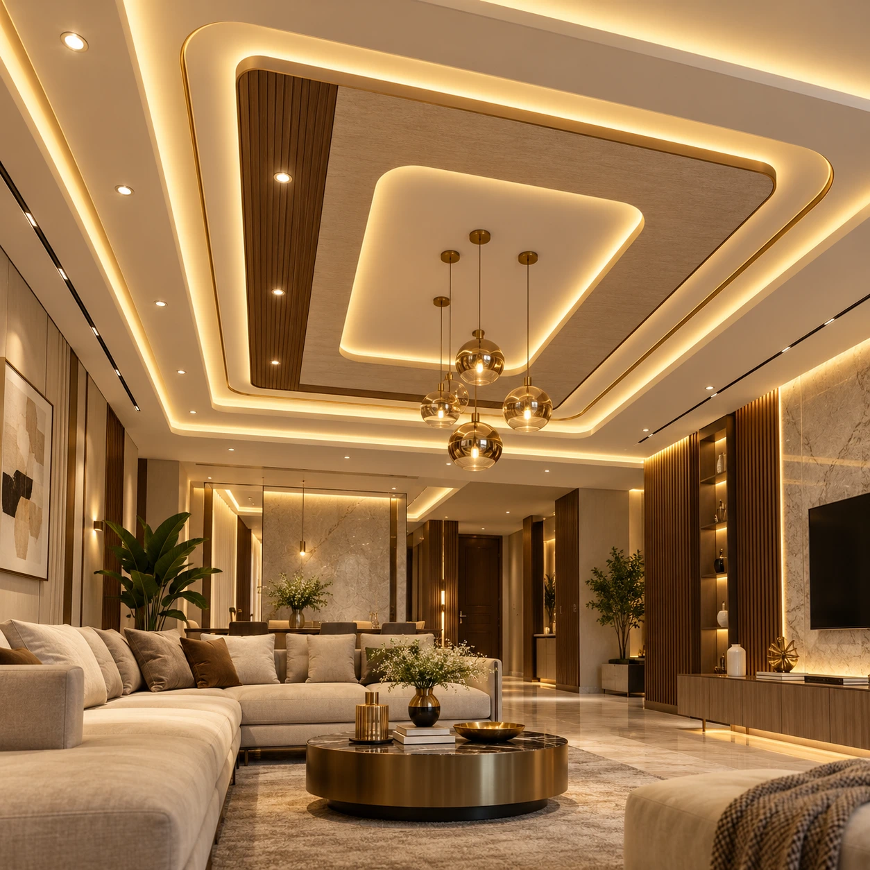False Ceiling and Lighting